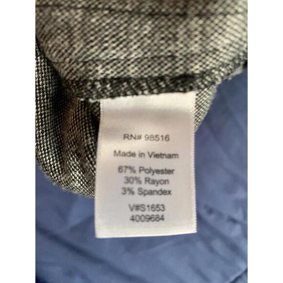 Cold Water Creek Knee-Length Dress Black and White - Picture 5 of 8